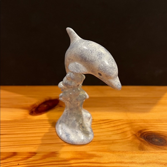 LENOX CHINA DOLPHIN•BEAUTIFUL PIECE
BLUE & WHITE•GORGEOUS - Picture 5 of 8